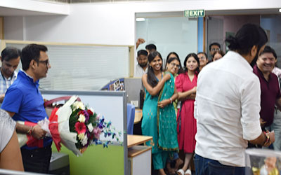 Birthday Celebrations of our MD, Mr. Sanjay Kaushik