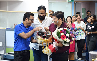 Birthday Celebrations of our MD, Mr. Sanjay Kaushik